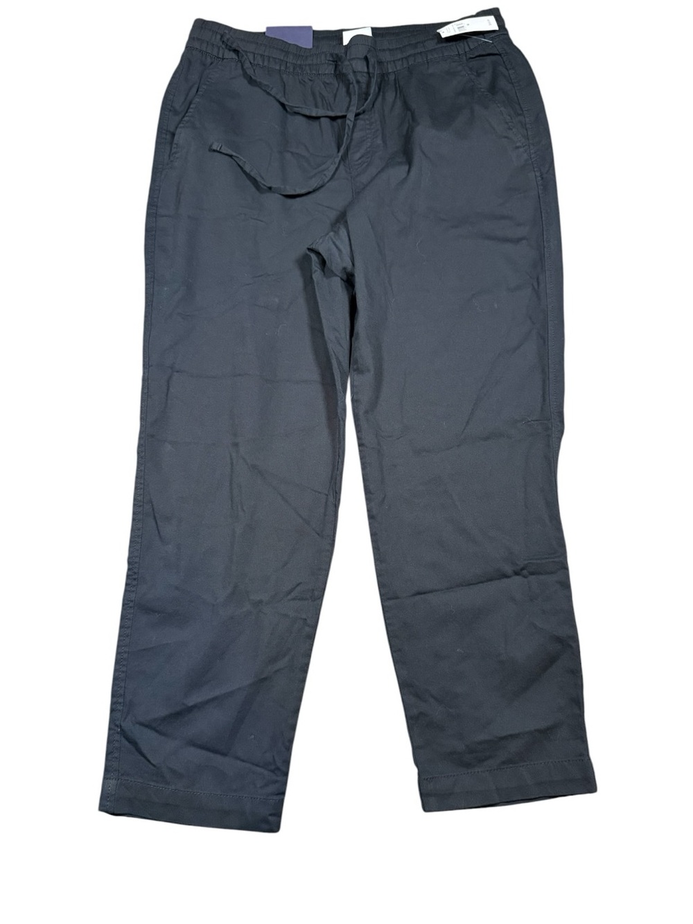 GAP Easy Pant NWT Women’s Black Elastic Waist Ankle Pants Size Medium